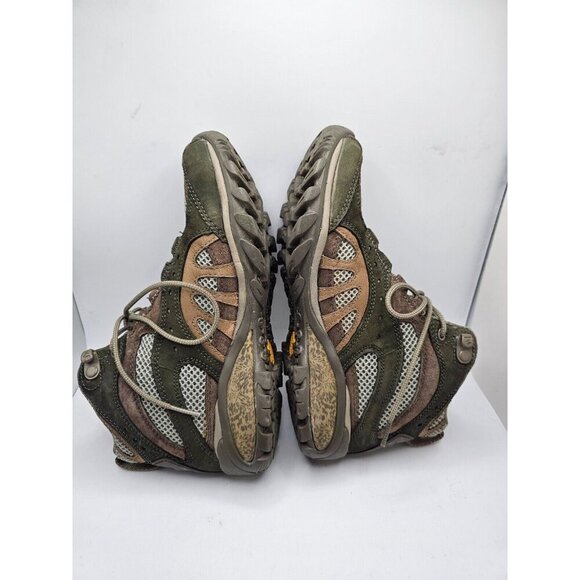 Women's Merrell Siren Song Mid Sport Boots Seagrass Size 6 - Picture 3 of 6